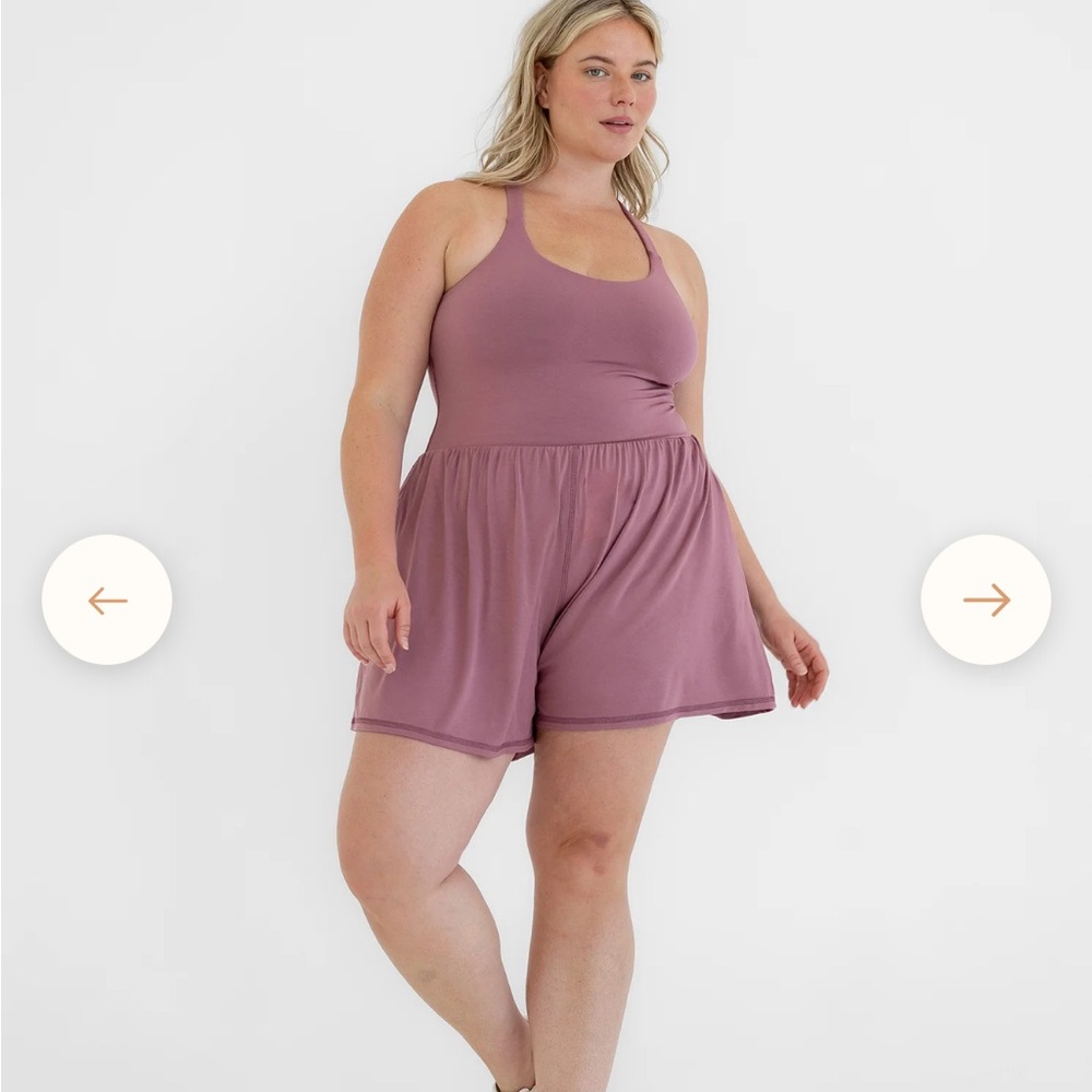 Imbodhi Lila Romper 2.0 Mauve Rose